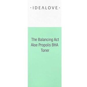 NEW Idealove The Balancing Act, Aloe Propolis BHA Toner, 5.07 fl oz (150 ml)